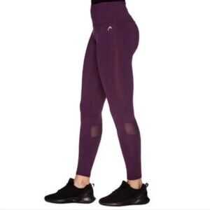 Dark Aubergine Yoga Pants